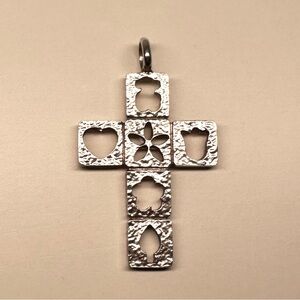 TOUS Cross Pendant with Cutouts